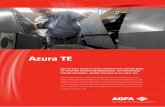 Azura TE - Agfa Graphics · Based on Agfa Graphics’ proven and reliable ThermoFuseTM technology, Azura TE takes printing plate developments yet one step further with imaging off-press,