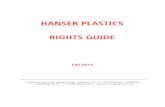 HANSER PLASTICS RIGHTS GUIDE - hanser-fachbuch.de · for newcomers to plastics engineering The authors: Harry Pruner, a degreed engineer, is the CEO of Pruner Marketing Services GmbH.