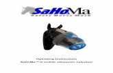 SaHoMa™ mobile ultrasonic nebulizer - equisphere.ch · SaHoMa™-II mobile ultrasonic nebulizer Seite 2 ... 1.5 Connection of the SaHoMa™-II nebulization unit to the SaHoMa™-II