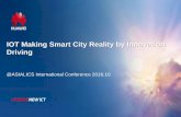 IOT Making Smart City Reality by Innovation Driving - NIA · IOT Making Smart City Reality by Innovation Driving @ASIALICS International Conference 2016.10 . 2 City Development Calls