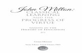 John Milton - classicalsubjects.comclassicalsubjects.com/samples/John-Milton-Sample.pdf · John Milton: CLASSICAL LEARNING AND THE PROGRESS OF VIRTUE Giants in the History of Education