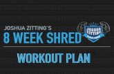 JOSHUA ZITTING’S 8 WEEK SHRED8weekshred.com/wp-content/uploads/2016/01/WorkoutPlanPDF.pdf · JOSHUA ZITTING’S 8 WEEK SHRED PHASE 1 WORKOUTS WEEKS 1-3 EXERCISE Incline Bench Press