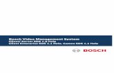 Bosch Video Management Systemresource.boschsecurity.com/documents/Bosch_VMS_SDKs_Technical... · Bosch Video Management System Client/ Server SDK 1.8 Help Client Enterprise SDK 1.1