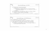 UI Installing ATPDraw - uidaho.edu · 1 Intro to ATP and ATPDraw Fall 2017 U I ECE 523 Lecture 15 1 Installing ATP: Minimum to Download » Mingw version of ATP » ATPDraw -- latest