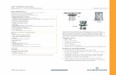 26-2000 Series - Emerson€¦ · TESCOM 26-2000 Series high pressure, low flow piston sensed regulator is available in dome, spring and air load versions. This regulator comes with