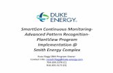 SmartGen Continuous Monitoring- Advanced Pattern ... Smartgen-Plantview 0116.pdf · Russ Flagg CBM Program Owner Contact Info: russell.flagg@duke-energy.com 704.699.2378 (C) 910.205.3173