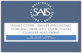 SMART CITIES – SMART FINANCING: FORGING RESILIENT ENERGY ...· SMART CITIES – SMART FINANCING:
