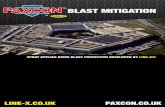BLAST MITIGATION - Military Systems & Technology · PAXCON® Blast Mitigation What is blast mitigation? Blast Mitigation, also known as bomb mitigation are forms of defence to protect