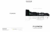 H1-P11 - Pyser Optics · Focused on the Future - Covering sports, entertainment, news and ﬁlmmaking - Full line of FUJIFILM TV and Cine Lenses FUJINON Lenses have been highly acclaimed