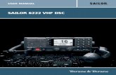 SAILOR 6222 VHF DSC - The AST Group 6222: VHF DSC... · SAILOR 6222 VHF DSC, Installation manual ... With SAILOR connection boxes the VHF radio connects easily to external equipment