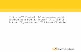 Altiris Patch Management Solution for Linux® 7.1 SP2 from ... · Support for Red Hat Enterprise Linux 6.0 and 6.1, ... Introducing Patch Management Solution for Linux What's new