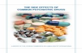 the side effects of common psychiAtric drugs · A report by the citizens commission on humAn rights® internAtionAl the side effects of common psychiAtric drugs