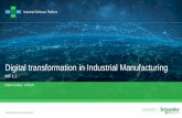 Learn How We Help Improve Food Safety, Quality and … · Confidential Property of Schneider Electric Didier Collas - AVEVA Digital transformation in Industrial Manufacturing IMF