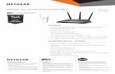 Nighthawk DST—AC1900 DST Router & DST Adapter Data Sheet ...· Get extremely fast WiFi & enjoy a