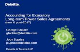 Accounting for Executory Long-term Power Sales … · Accounting for Executory Long-term Power Sales Agreements ... with a customer (Step 1) Identify the performance ... Accounting