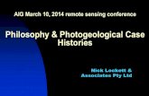 Philosophy & Photogeological Case Histories · Philosophy & Photogeological Case Histories ... Image interpretation IMAGE INTERPRETATION BASE DATASET PRODUCT i) ... Final Geology