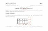 Grade 6 Math Circles - CEMCcemc.uwaterloo.ca/events/mathcircles/2016-17/Winter/Junior6_Mar7... · mathematical thinking. There are plenty more number puzzles that can you nd in the
