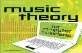 Music Theory for Computer Musicians - pogostick.org · Introducing the Pentatonic Scale ..... 181 Pentatonic Modes ... The Mixolydian Mode . . . ..... 220 The Aeolian Mode ...