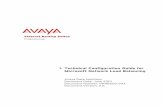> Technical Configuration Guide for Microsoft Network Load ... · Ethernet Routing Switch Engineering > Technical Configuration Guide for Microsoft Network Load Balancing. Avaya Data