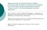 WFHSS and JSMI Conference 2012 - deconidi.ie · Reprocessing of medical devices (MD) in Germany with analysis of reprocessing quality in 170 German Central Sterilization Service ...