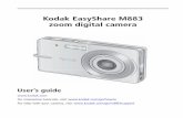 Kodak EasyShare M883 zoom digital cameraresources.kodak.com/support/pdf/en/manuals/urg00772/M883_UG_G… · Kodak EasyShare M883 zoom digital camera User’s guide For interactive