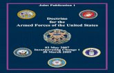 JP 1, Doctrine for the Armed Forces of the United States ... · Joint Publication 1, Doctrine for the Armed Forces of the United States, is the capstone publication for all joint
