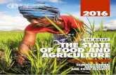 In brief – The State of Food and Agriculture 2016 (SOFA) · climate change, agriculture and food security 2016 in brief the state of food and agriculture