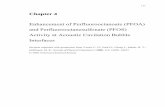 Enhancement of Perfluorooctanoate (PFOA) and ...thesis.library.caltech.edu/972/5/04_Chap4_CDV.pdf · Enhancement of Perfluorooctanoate (PFOA) and Perfluorooctanesulfonate (PFOS) Activity