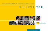 DISCOVER YOUR CAREER AT CHATTAHOOCHEE TECHNICAL COLLEGE. DISCOVER YOU€¦ · DISCOVER YOUR CAREER AT CHATTAHOOCHEE TECHNICAL COLLEGE. DISCOVER YOU. ... customized workforce development,