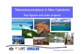 Telecommunications in New Caledonia - PacNOG · PITA Noumea, november 2011 Contents 1. New Caledonia, who are we ? 2. OPT and its three branches 3. NC Telecom eco-system 4. OPT, telecoms