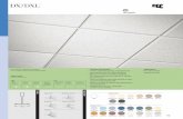 CGC Ceiling Systems - Version One · – DXL system features more than 80 UL designs – Cross-tee override ends resist twisting and give a professionally finished look.