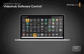 Operation Manual Videohub Software Control - Blackmagic … · Videohub Software Control Manual 4 Getting Started ... A black padlock icon will appear on any destination pushbuttons