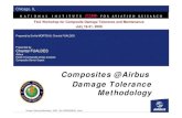 FAA Workshop for Composite Damage Tolerance and ... Damage Tolerance... · AIRBUS Damage tolerance philosophy 1. Damage Detectability 2. Impact threat 3. ...