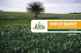 Shire of Kojonup · Shire of Kojonup Community Strategic Plan 2013 2023 3 Shire President’s Foreword Thank you to everyone who participated in the development of this strategy.