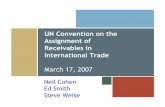 UN Convention on the Assignment of Receivables in ...apps.americanbar.org/dch/thedl.cfm?filename=/CL190032/sitesof... · Assignment of Receivables in International Trade ... Assignment