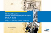 56th Annual Symposium Society of Petrophysicists and … · 56th Annual Symposium . Society of Petrophysicists and Well Log Analysts. ... Seismic-While-Drilling Service ... Horizontal