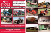 BICKER BARS, BOSTON, LINCOLNSHIRE, PE20 3AN · BICKER BARS, BOSTON, LINCOLNSHIRE, PE20 3AN FARMERS’ AUTUMN COLLECTIVE SALE ... FX03 BWM with leaf and wheel weights, 2101 hours,