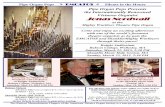 Virtuoso Organist Jonas Nordwall - Home of Pipe Organ … · Pipe Organ Pops > EMCATOS < Silents in the House Pipe Organ Pops Presents the Internationally Renowned Virtuoso