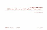 Alignment (Clear Line of Sight) Project Cm 7567 · Alignment (Clear Line of Sight) Project 1 Contents Page Chapter 1 Executive Summary 3 Chapter 2 Context 7 Chapter 3 The Vision and
