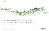 2015 Trends in Global Employee Engagement - Health | Aon · Risk. Reinsurance. Human Resources. Aon Hewitt Performance, Reward & Talent 2015 Trends in Global Employee Engagement Making