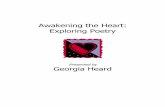 Awakening the Heart: Exploring Poetry - Wikispacesthe+hear… · the poem. Photograph Album – Create a short photograph album in ... Awakening the Heart: ... poem; photograph; letter,