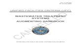 WASTEWATER TREATMENT SYSTEMS AUGMENTING HANDBOOK - wbdg.org · wastewater treatment systems ... construction (scope, basis of design, technical requirements, ... wastewater treatment