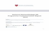 National Histopathology QA Programme Implementation … · National Histopathology QA Programme Implementation Report 2014 7 Background Surgical Pathology Workflow Histopathology