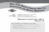 GLENCOE LANGUAGE RTS RADE 6 - McGraw-Hill …glencoe.mheducation.com/.../C1_NY_TestPrep_SE.pdf · GLENCOE LANGUAGE ARTS GRADE 6 This helpful workbook provides • Test-taking strategies