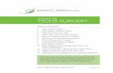 Mohs surgery brochure-2 - Beautiful. Natural. You · Frequently Asked Questions Q What are the risks of surgery? A Please read the Risks of Surgery form contained in this package.