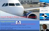 Aircraft Weight & Balance Training (load control) · Aircraft Weight & Balance Training (load control) Complies to IATA AHM (591) and IOSA/ISAGO Standards. Designed and Delivered