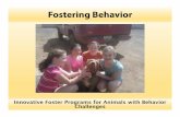 Fostering behavior Auerbach - Professional Programs ...professionalprograms.net/downloads/2017_BF/PDFs/BF-38 PDF Fosteri… · Kristen Auerbach Director – Pima Animal Care Center,