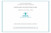 QUALIFIED ALLOCATION PLAN - housingnm.org · MFA in 1975 [Chapter 303, Laws of New Mexico, ... There are numerous technical rules governing a Project’s qualification for tax credits.