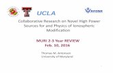 Overview TMA 2016 V2.ppt - The Institute for Research in …ireap.umd.edu/sites/default/files/documents/muri2014/... · 2016-03-04 · Plasma Bubbles Magnetic Equator Day ... Antenna