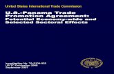 U.S. International Trade Commission · that the U.S. International Trade Commission (the Commission) submit a report to the ... Retail sales ..... 3-15 Assessment ..... 3-15 Summary